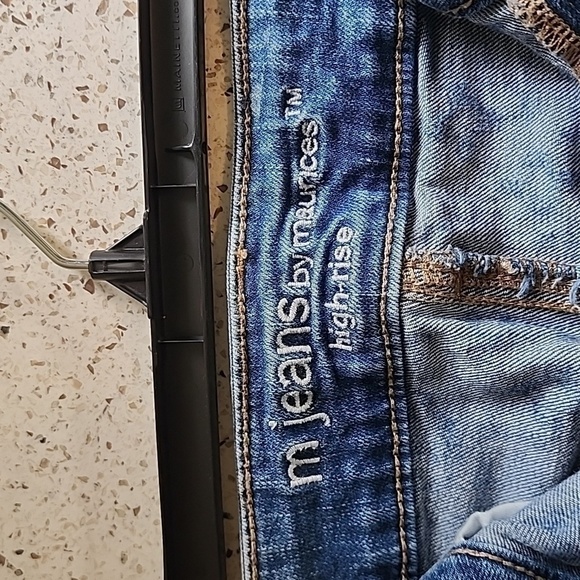 M Jeans By Maurices Denim Jean Shorts Size 8 - Picture 4 of 5